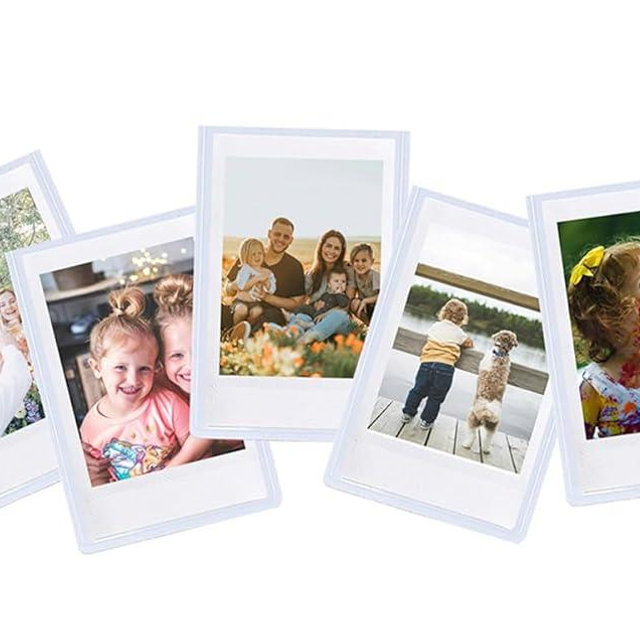 Orga'Neat 2x3 Magnetic Photo Frame Refrigerator for Fujifilm Instax Mini Instant Film, Magnet Picture Frames for Fridge Small Picture Holder for 8.6cm*5.4cm Picture -30 Pack