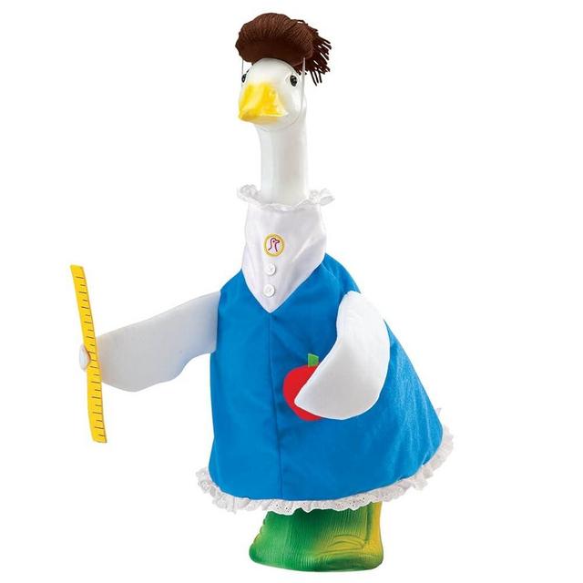 Fox Valley Traders Teacher Goose Outfit, Seasonal Decor, 100% Polyester, by GagglevilleTM
