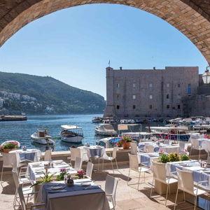 Dinner For Two In Dubrovnik, Croatia