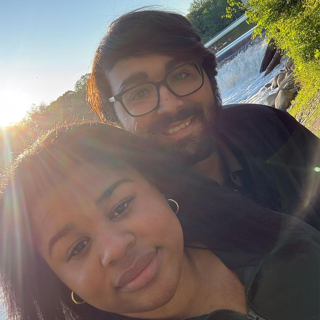 Right before we got engaged!
