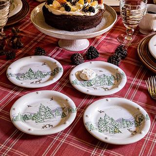 Berry & Thread North Pole Cocktail Plate, Set of 4