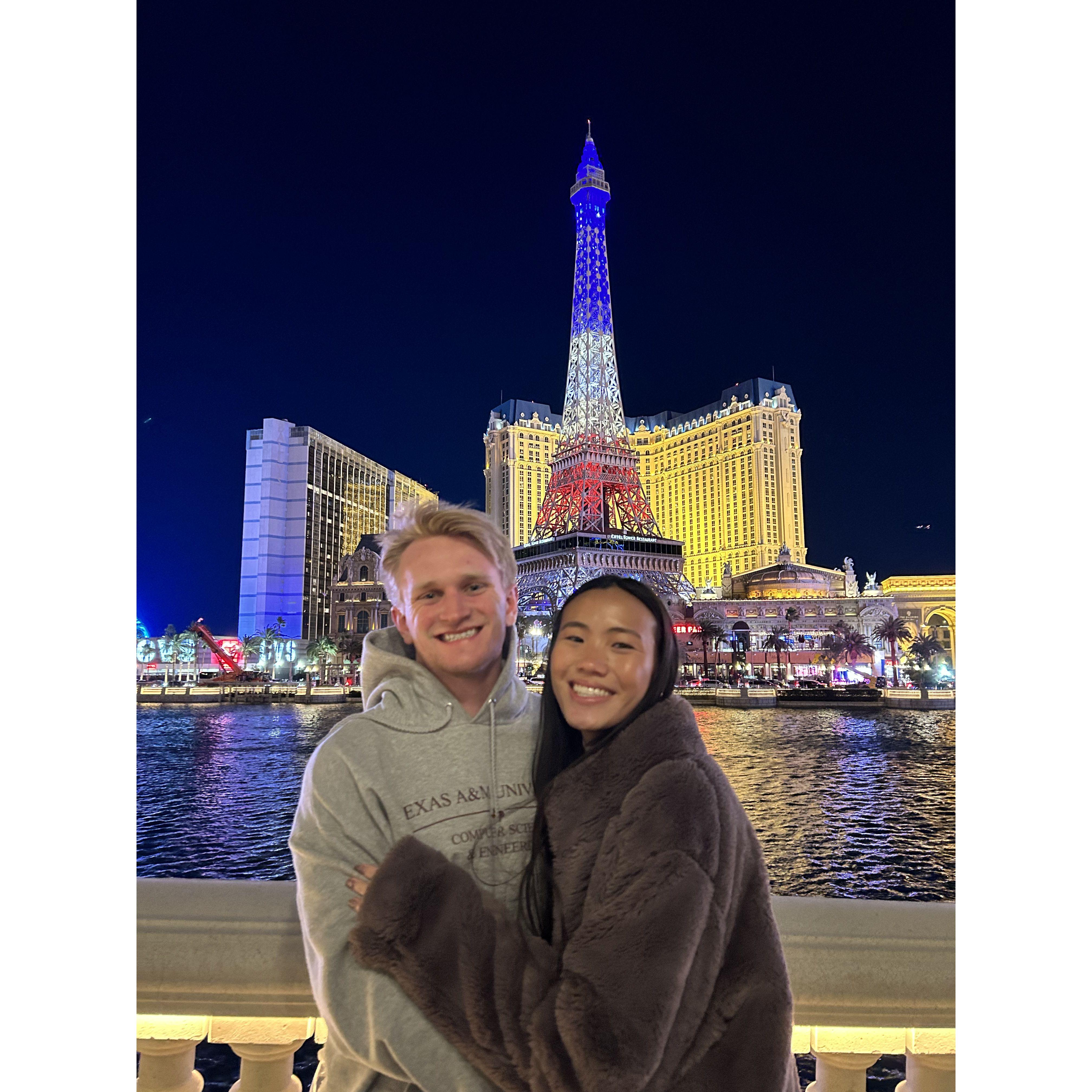 Took a trip with Lia's family to Las Vegas for her 21st birthday!