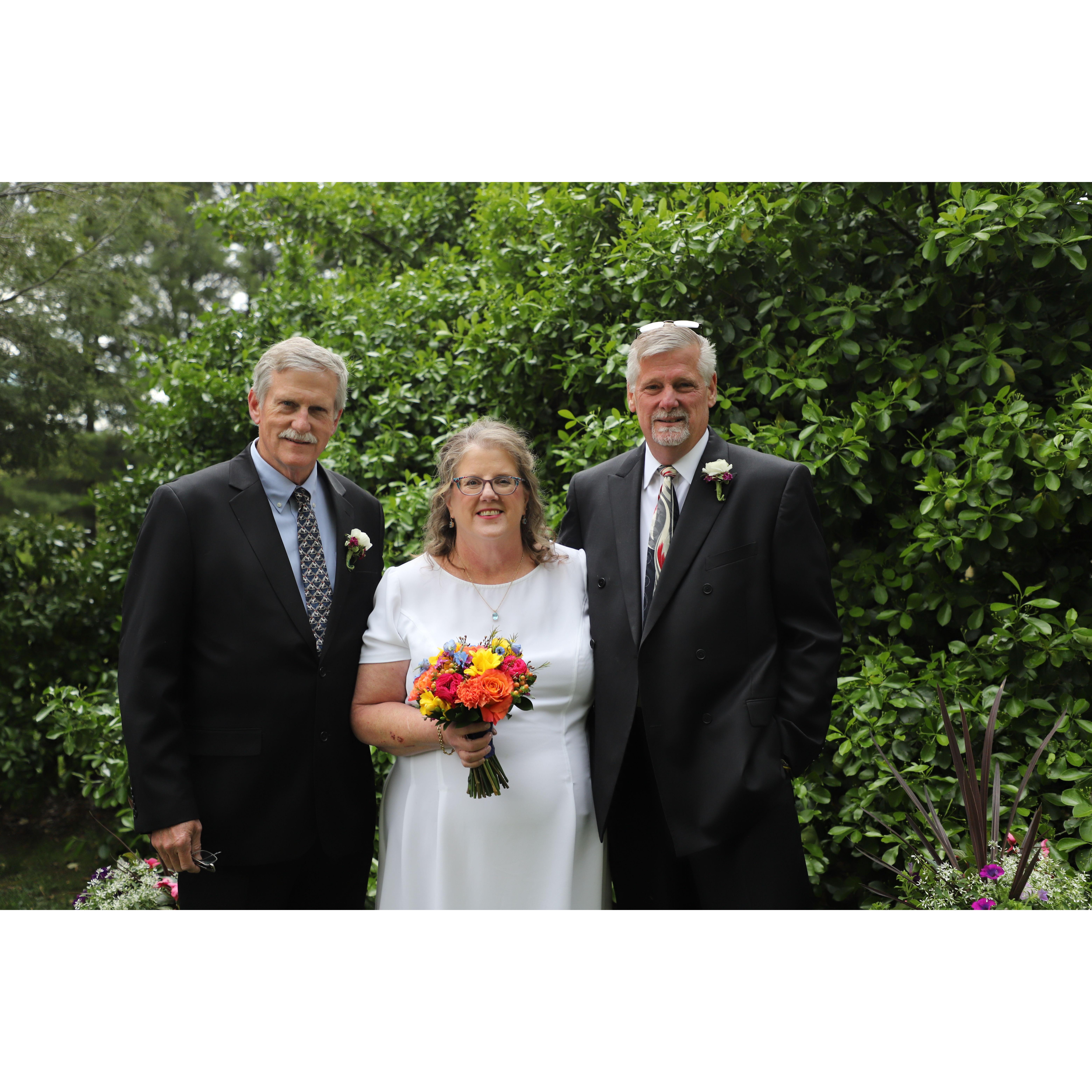 Joanne & her brothers- Dave & Steve