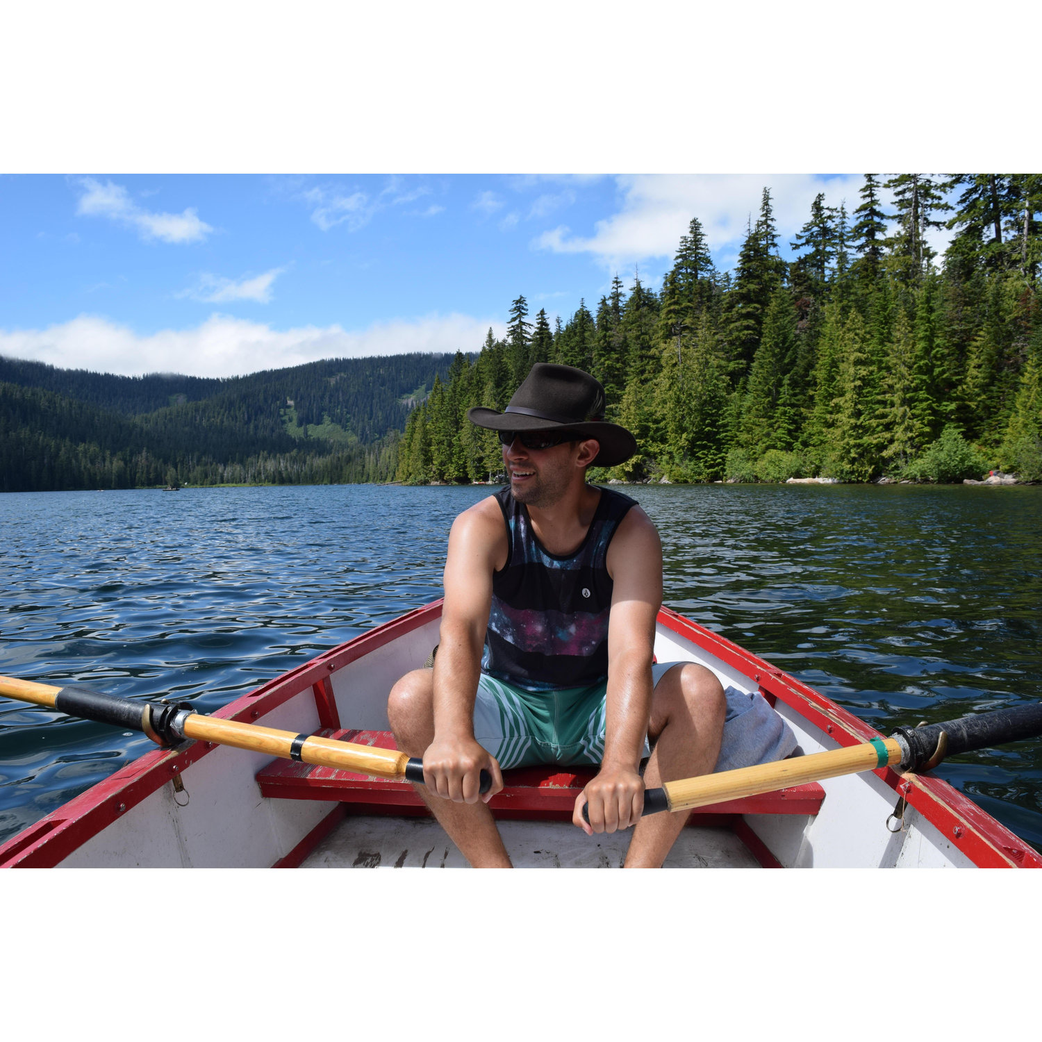 Bryan, on Lost Lake. Summer 2016