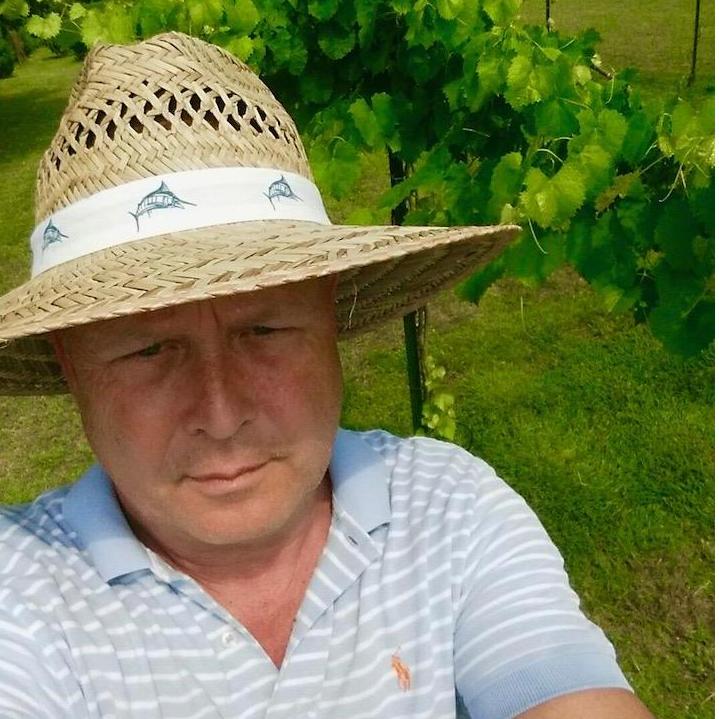 David loves tending to his home vineyard, but will drop everything for date night with Norma : )
