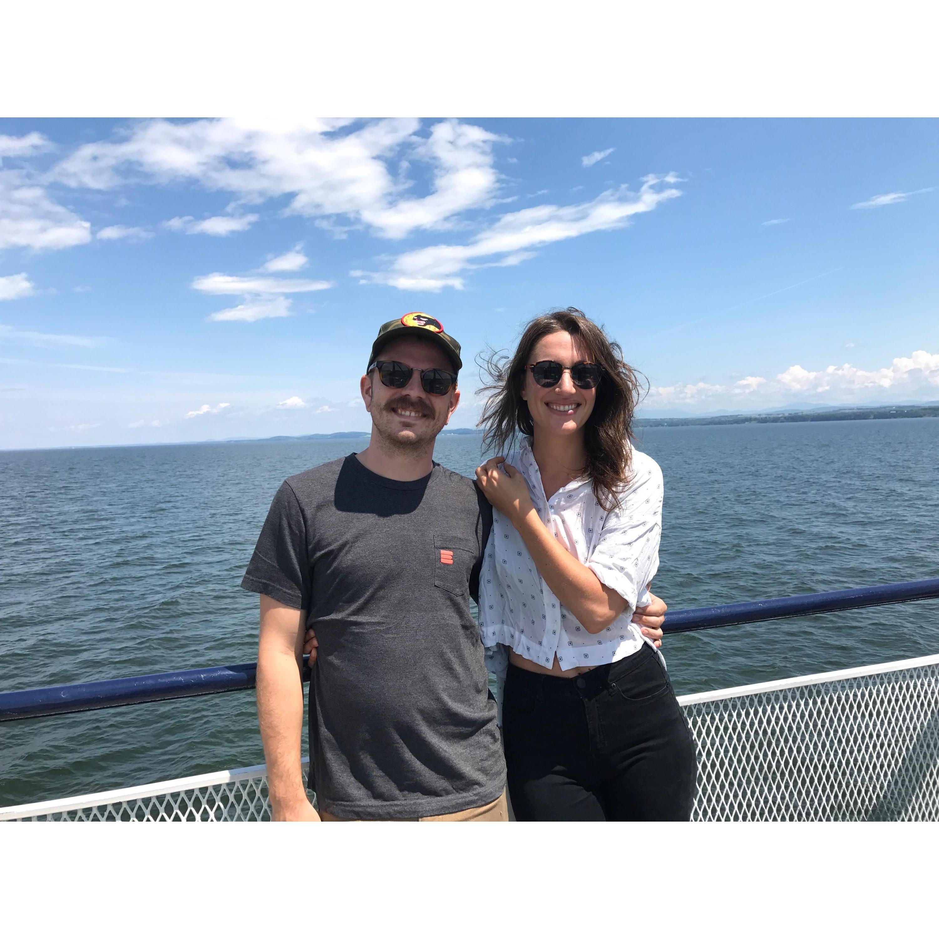 Ferry to Foam Brewery in Burlington, VT