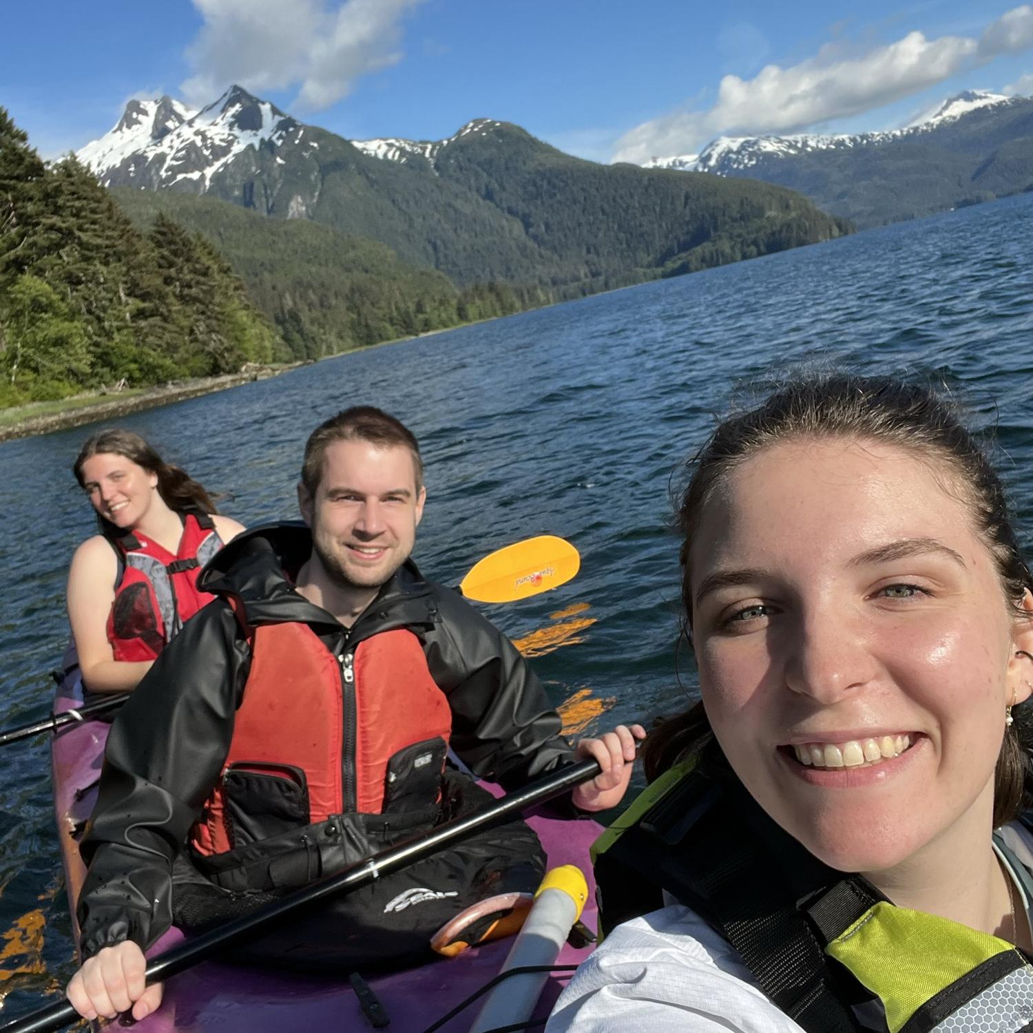 Kayaking in Sitka, AK