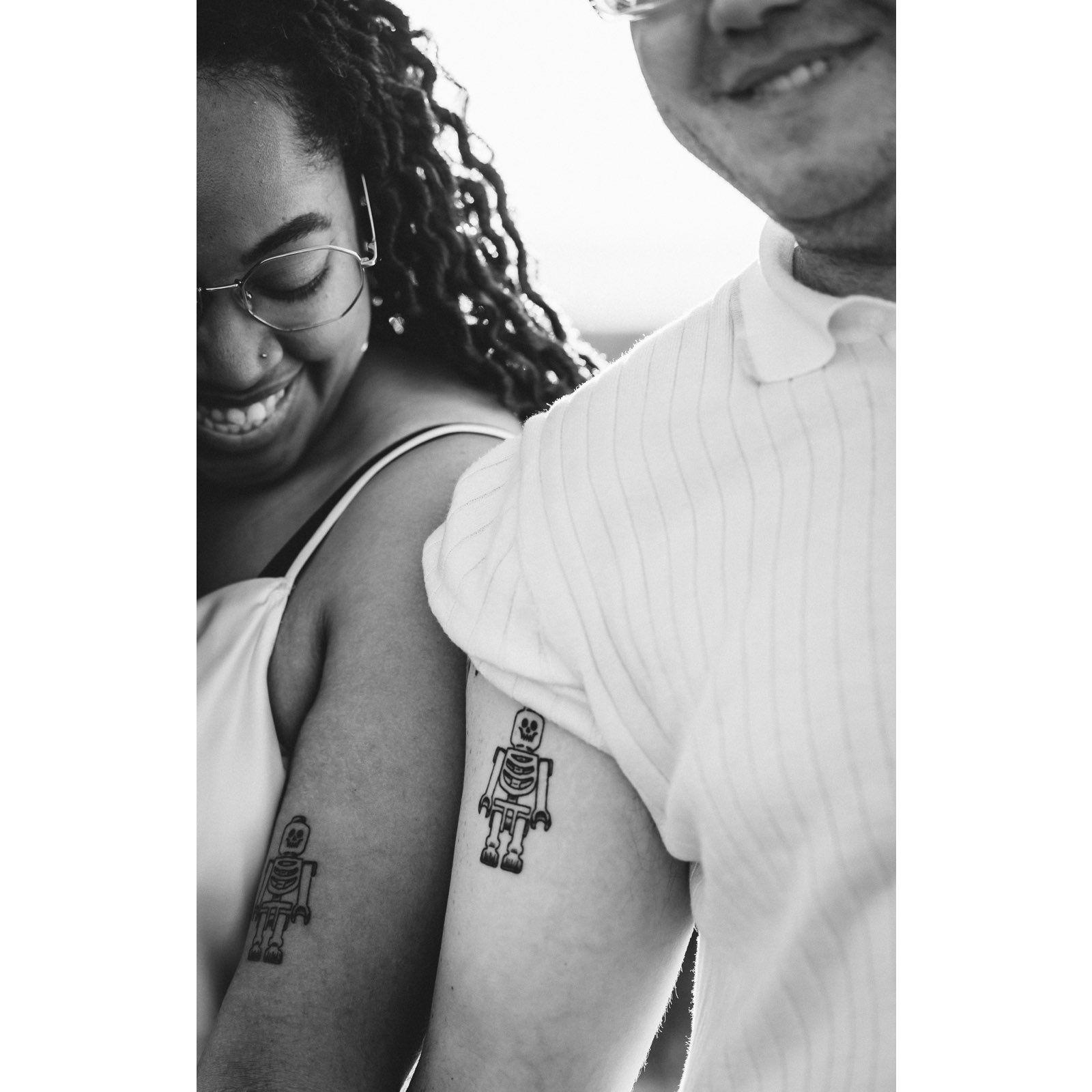 we got matching tattoos