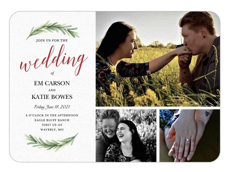 The Wedding Website of Emily Carson and Katie Bowes