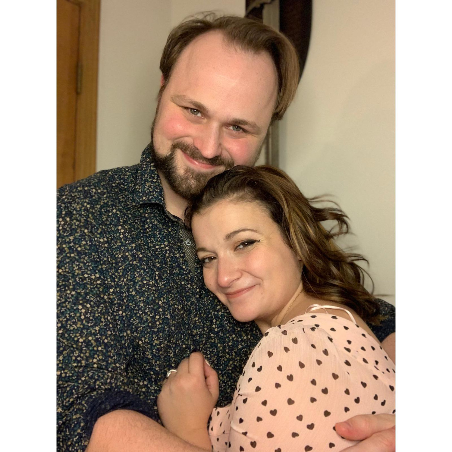 Our first Valentine's Day!