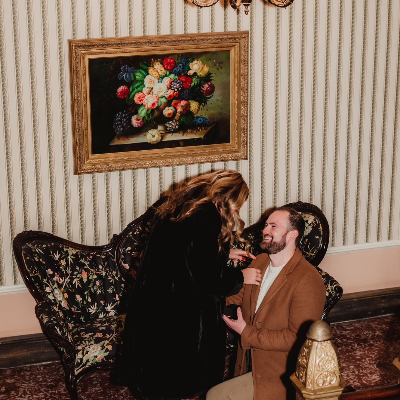 Our engagement at the Pfister Hotel in Milwaukee - December 2022