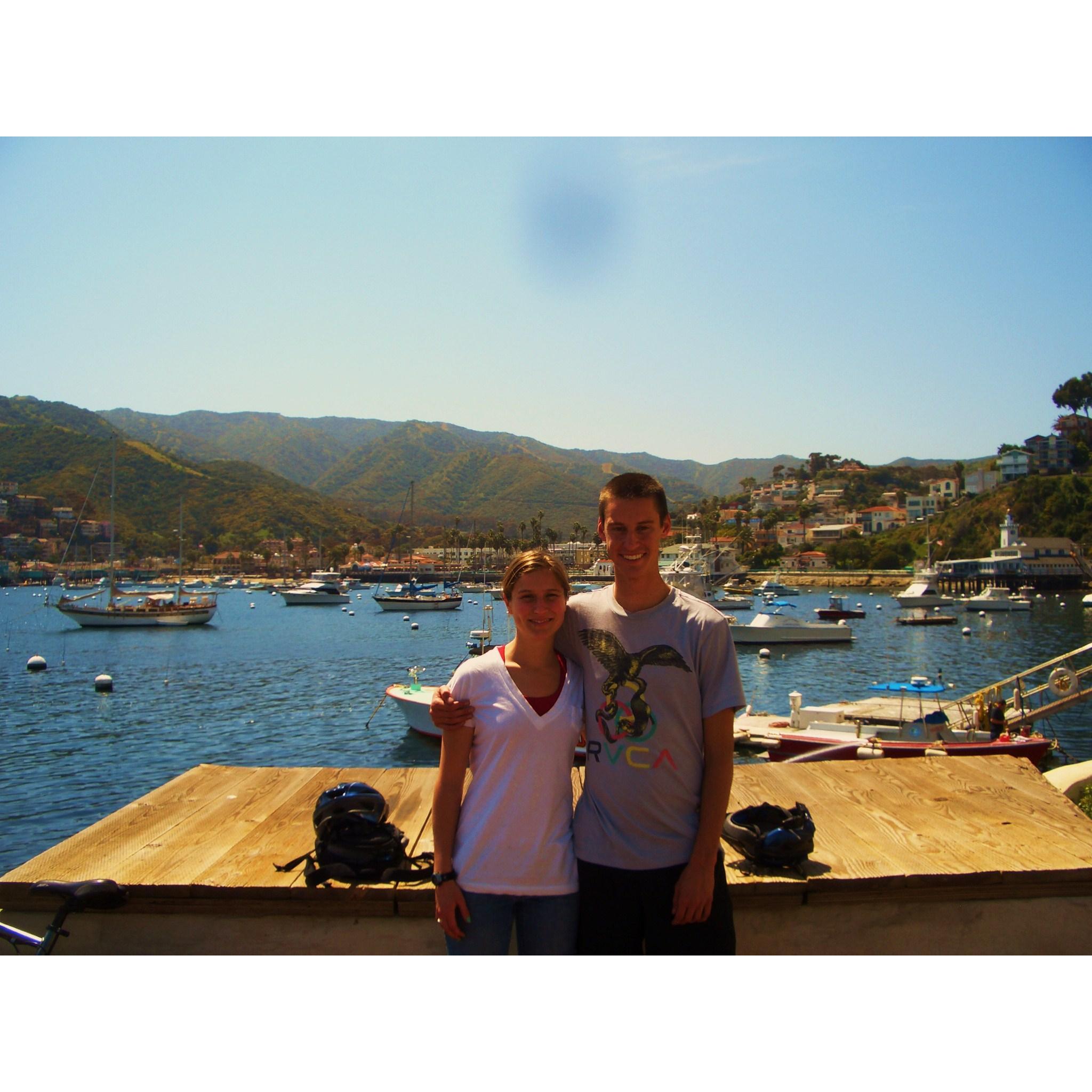 Our first couple trip to Catalina
