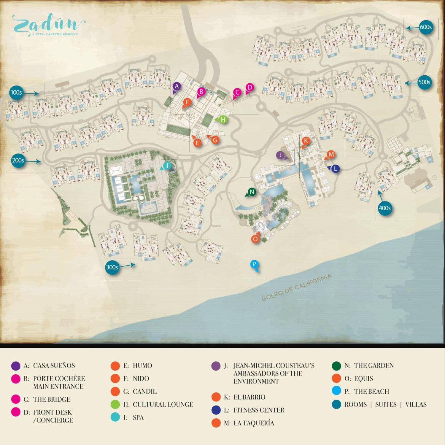 Map of Zadún