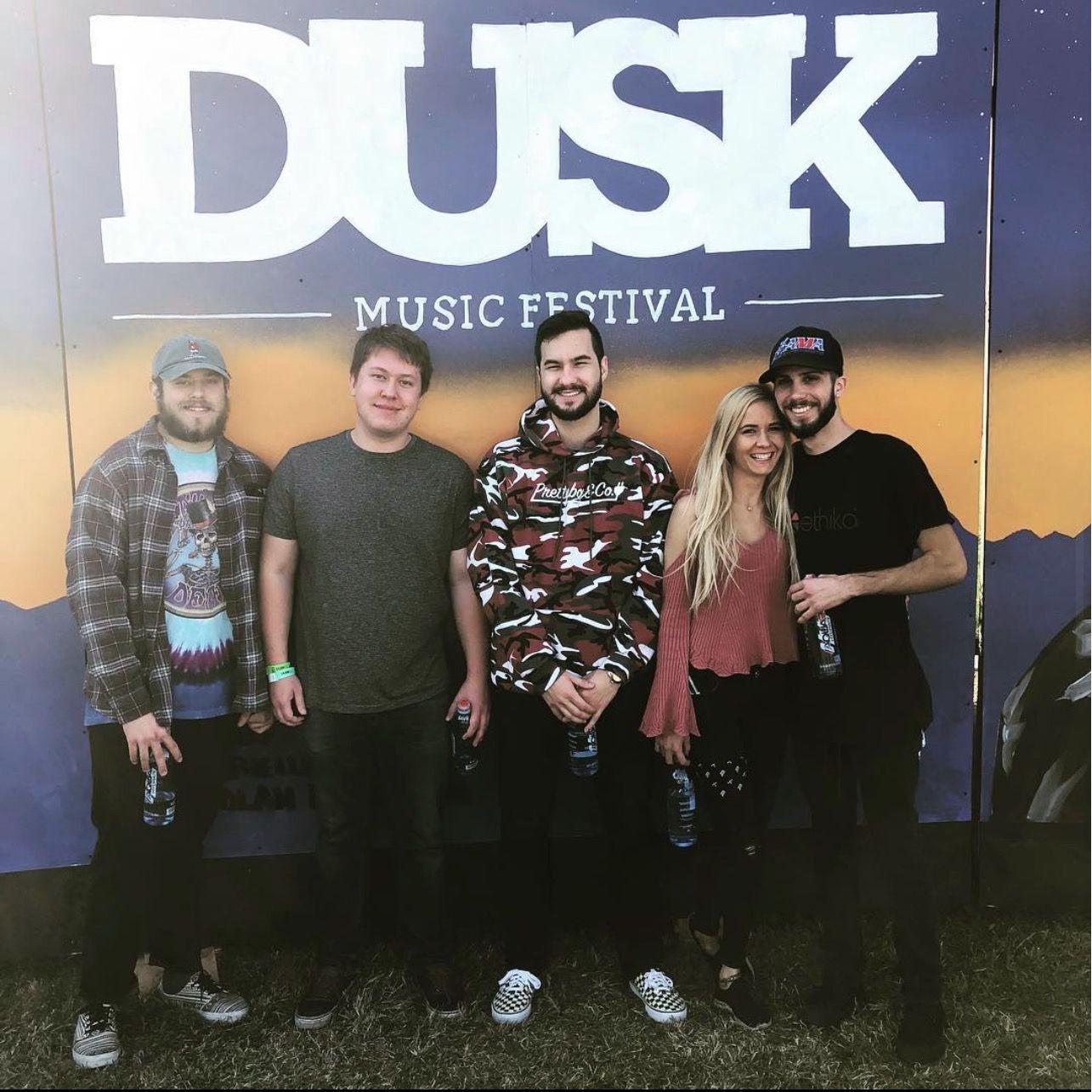 Austin & Chloe's first concert together. Austin got tickets to Dusk Music Festival for Chloe's birthday. November 11th, 2018
