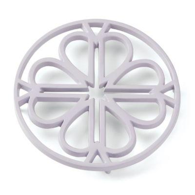 kate spade new york Spade Flower Trivet in Lilac