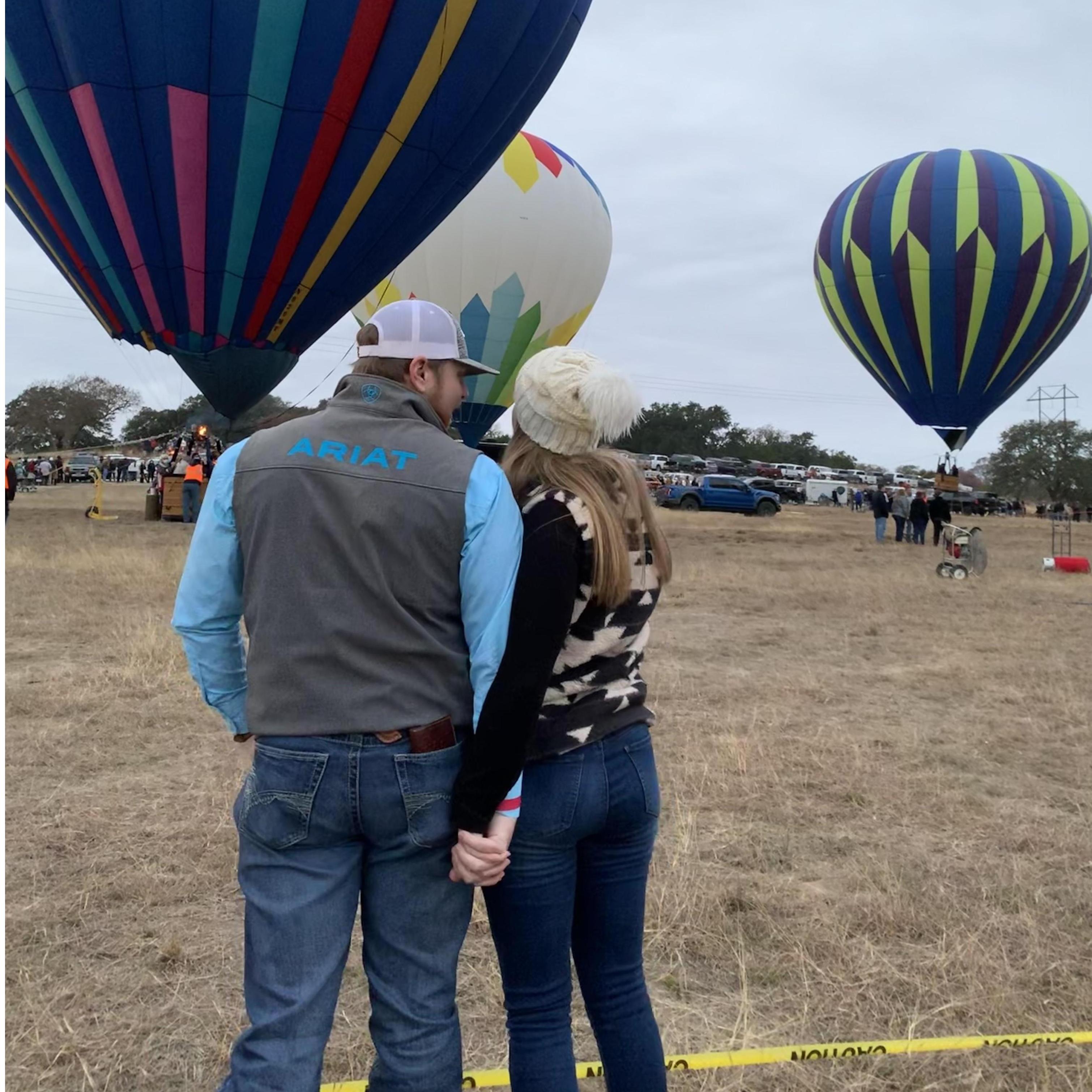 Balloon Festival in Bankersmith Texas