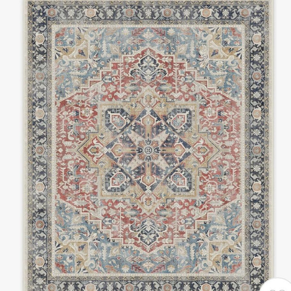 Kamran Cayenne Red Tufted Rug | Ruggable