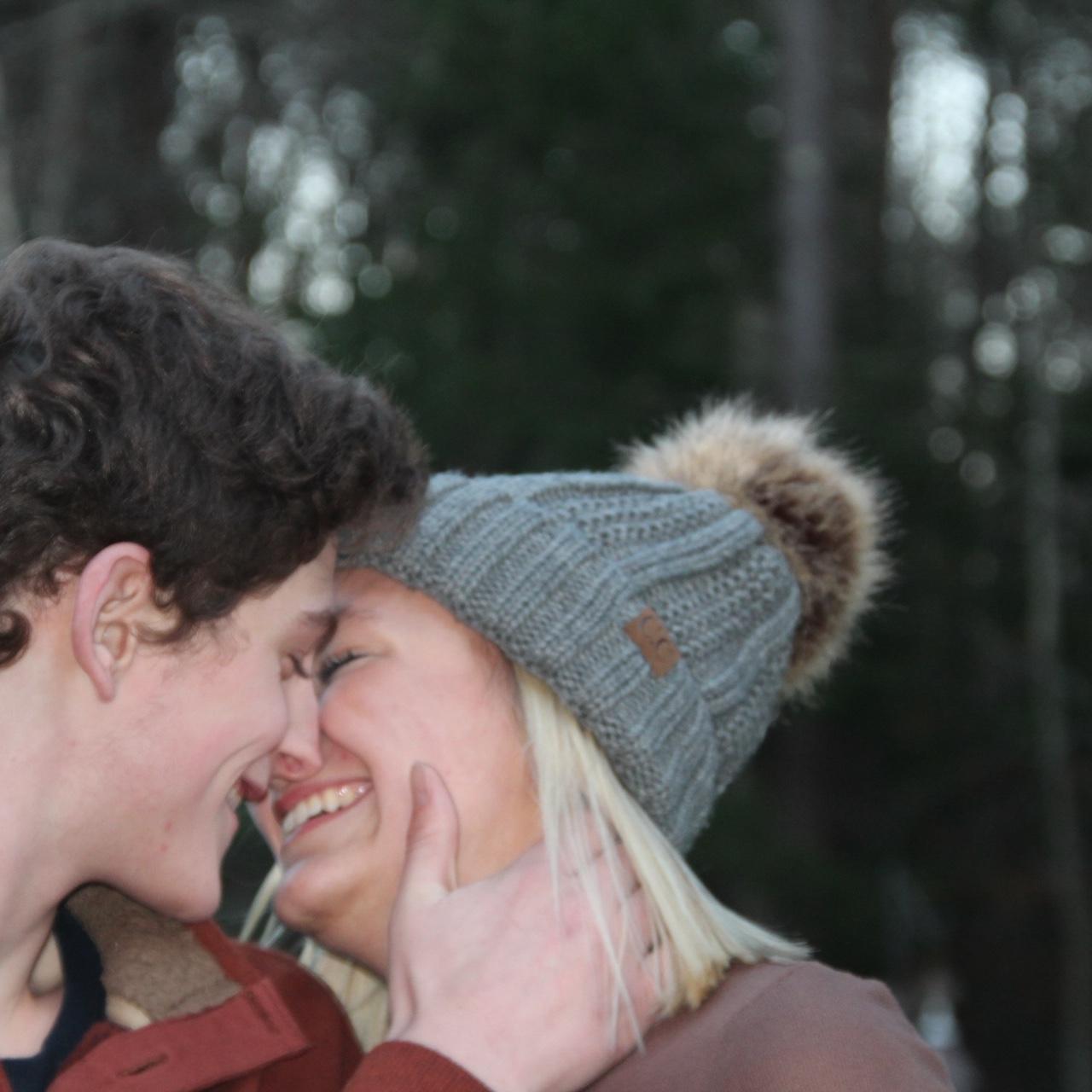 Winter 2017 - Cute pics from high school in my parents backyard ❤️