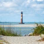 Morris Island Lighthouse and Graffiti Roadway