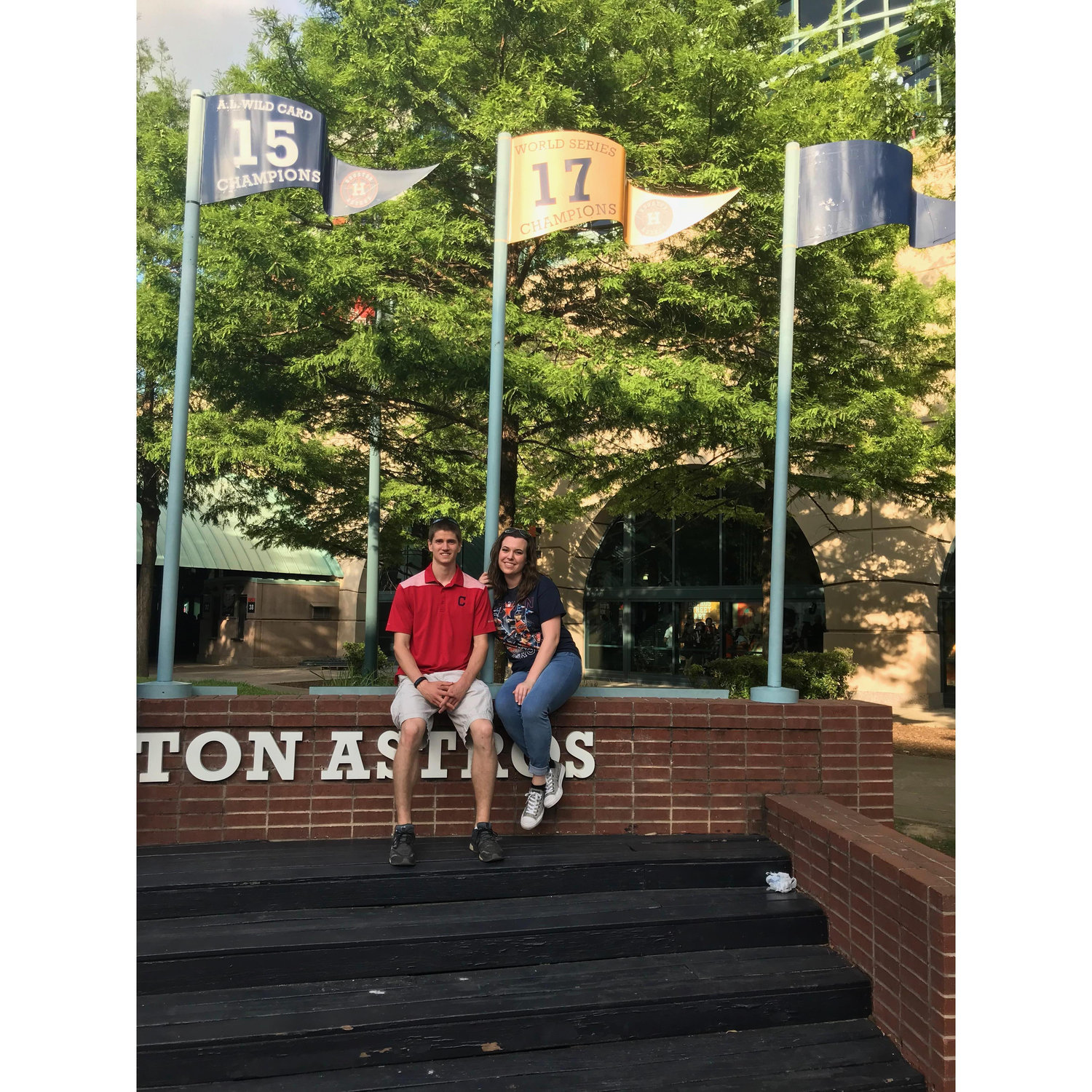 Houston Astros vs. Cleveland Indians game in Houston, TX | May 2018