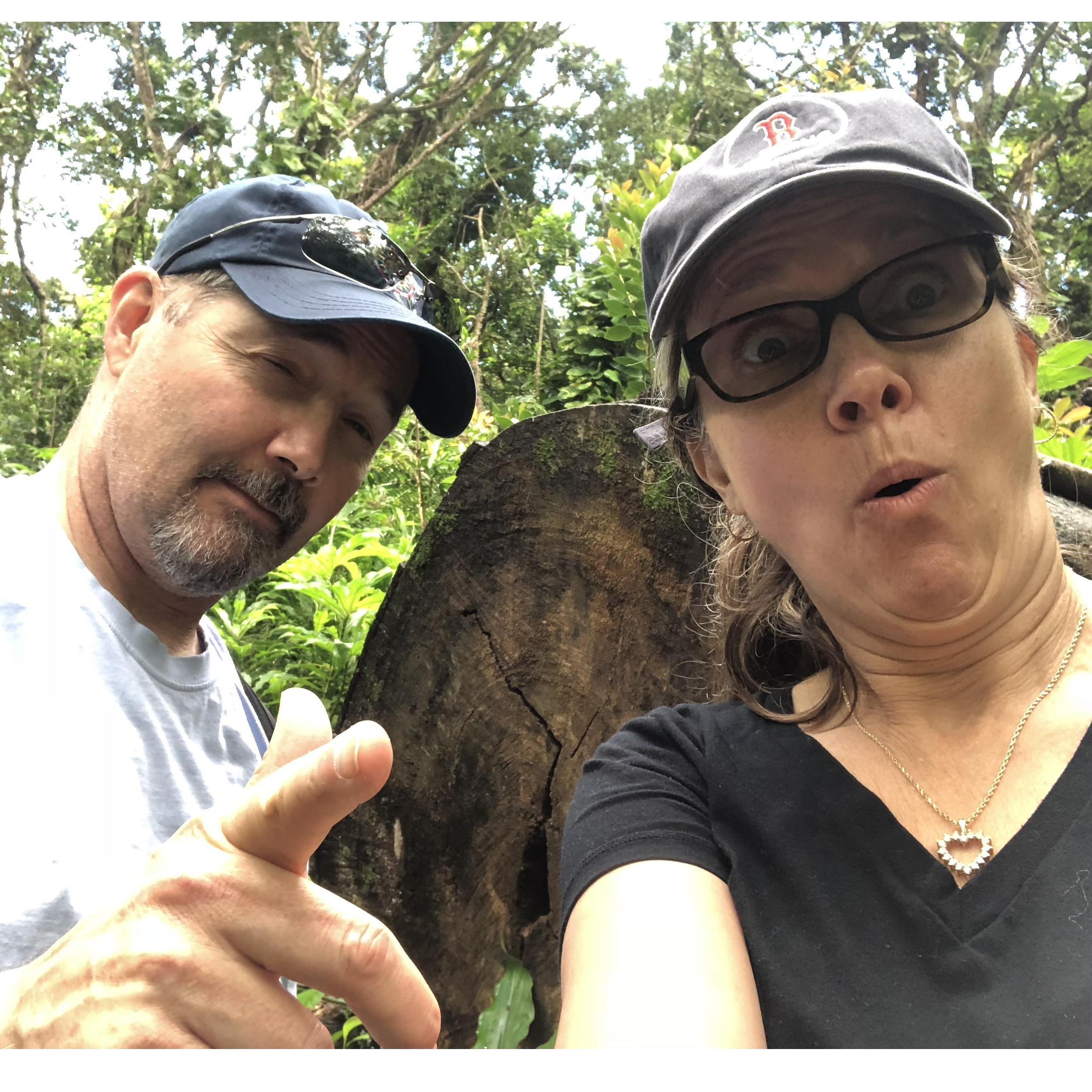 Love that we laugh and make fools of ourselves!