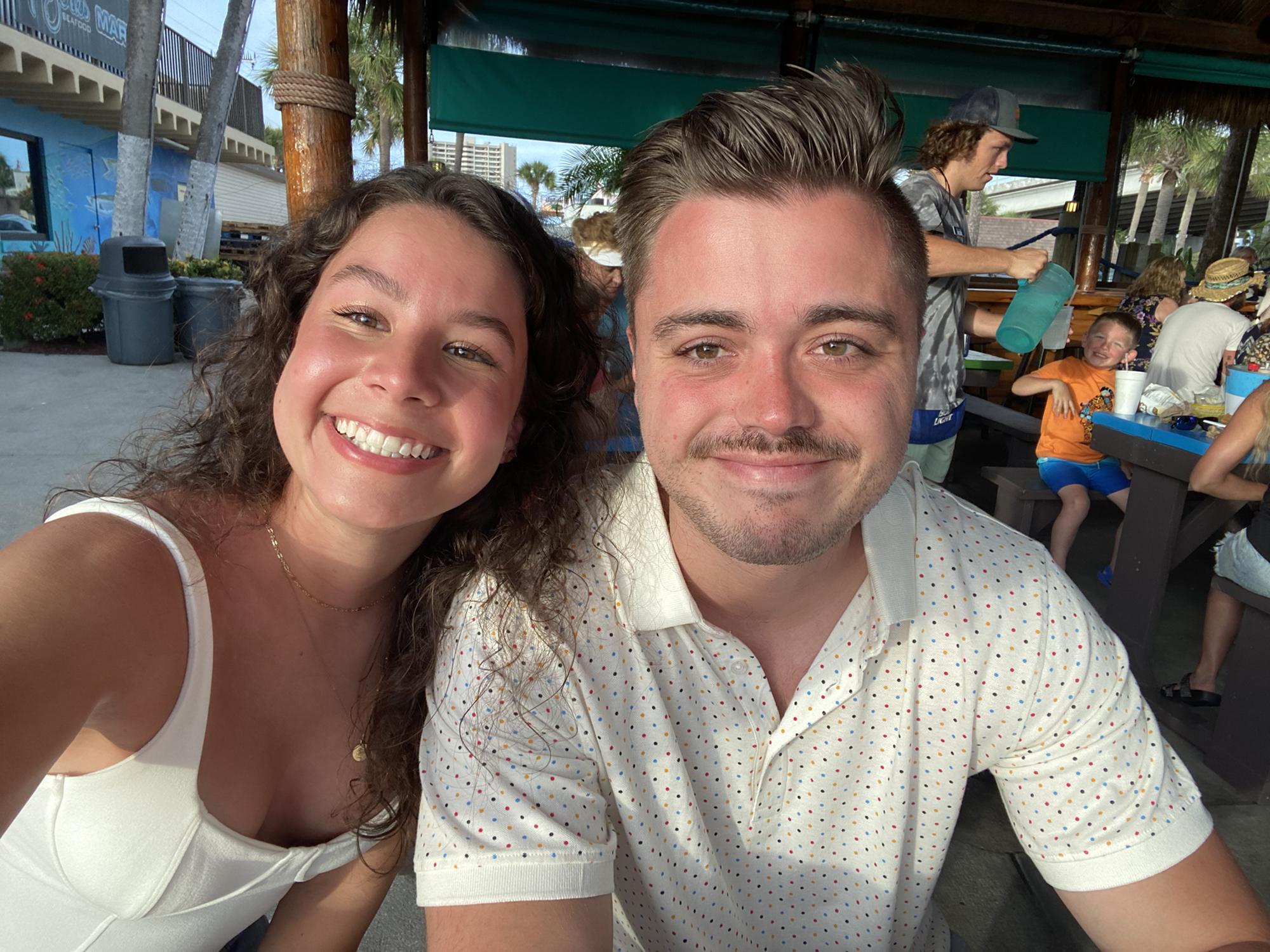 Escaped to the beach last summer and got some sun and a half as you can see