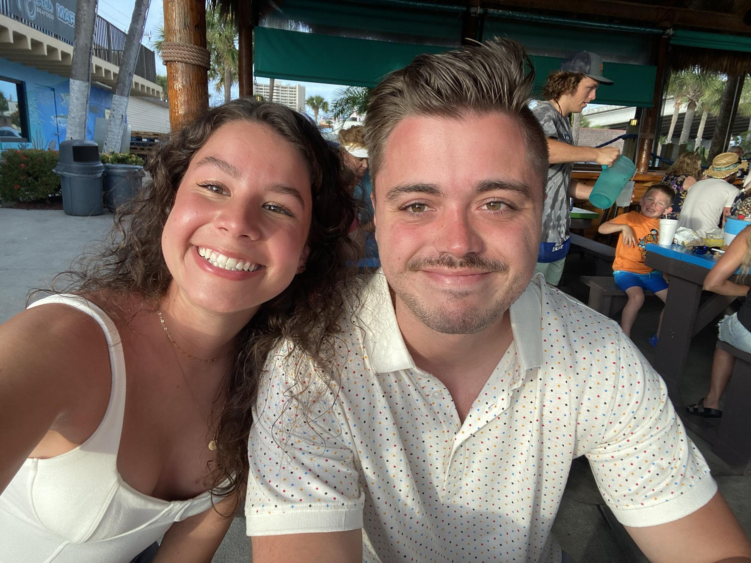 Escaped to the beach last summer and got some sun and a half as you can see