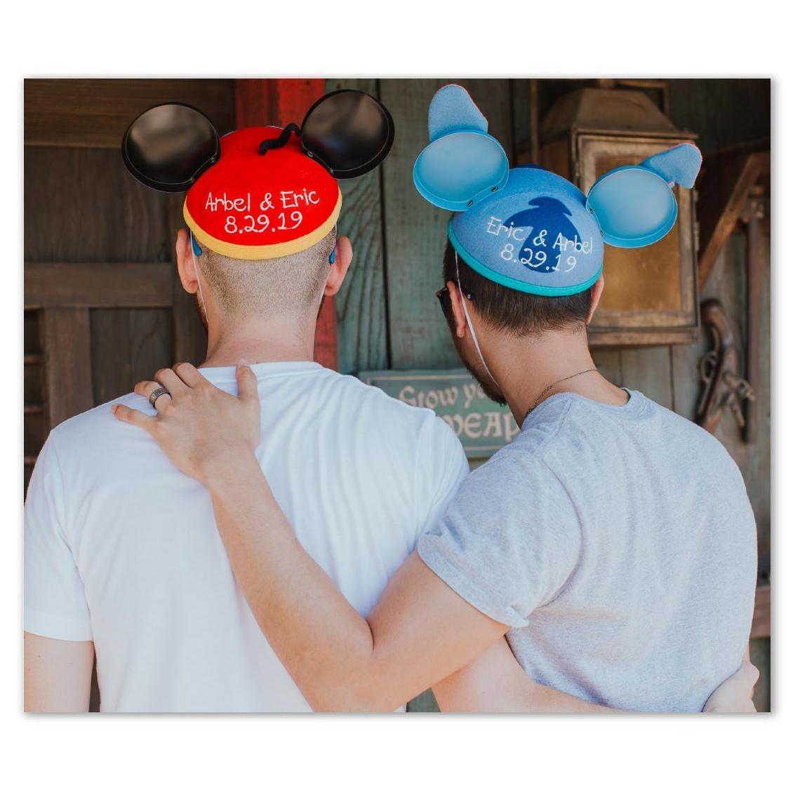 Our custom Mickey Ears
Photo by Mirage + Light Photography