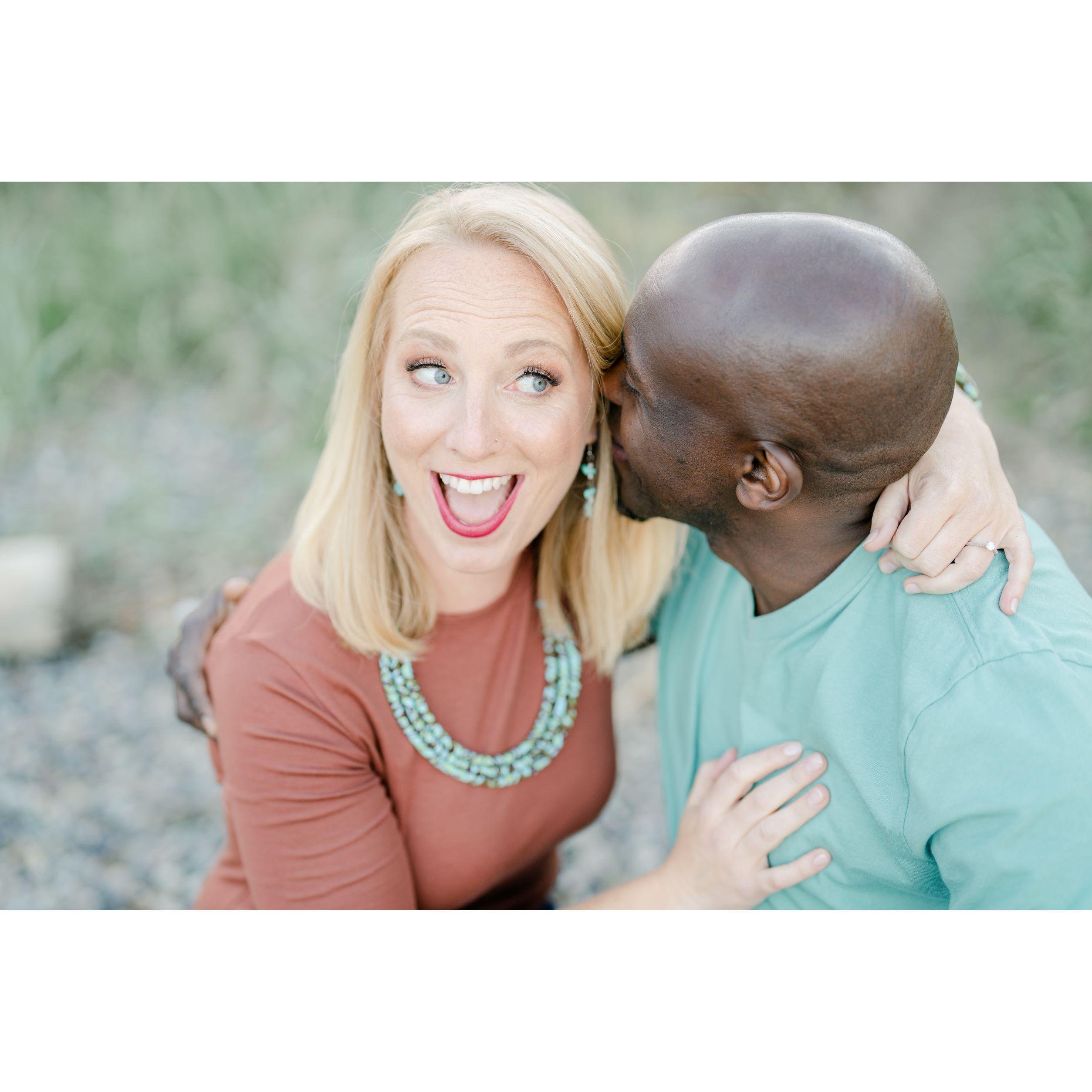 Engagement shoot at Rosario Beach