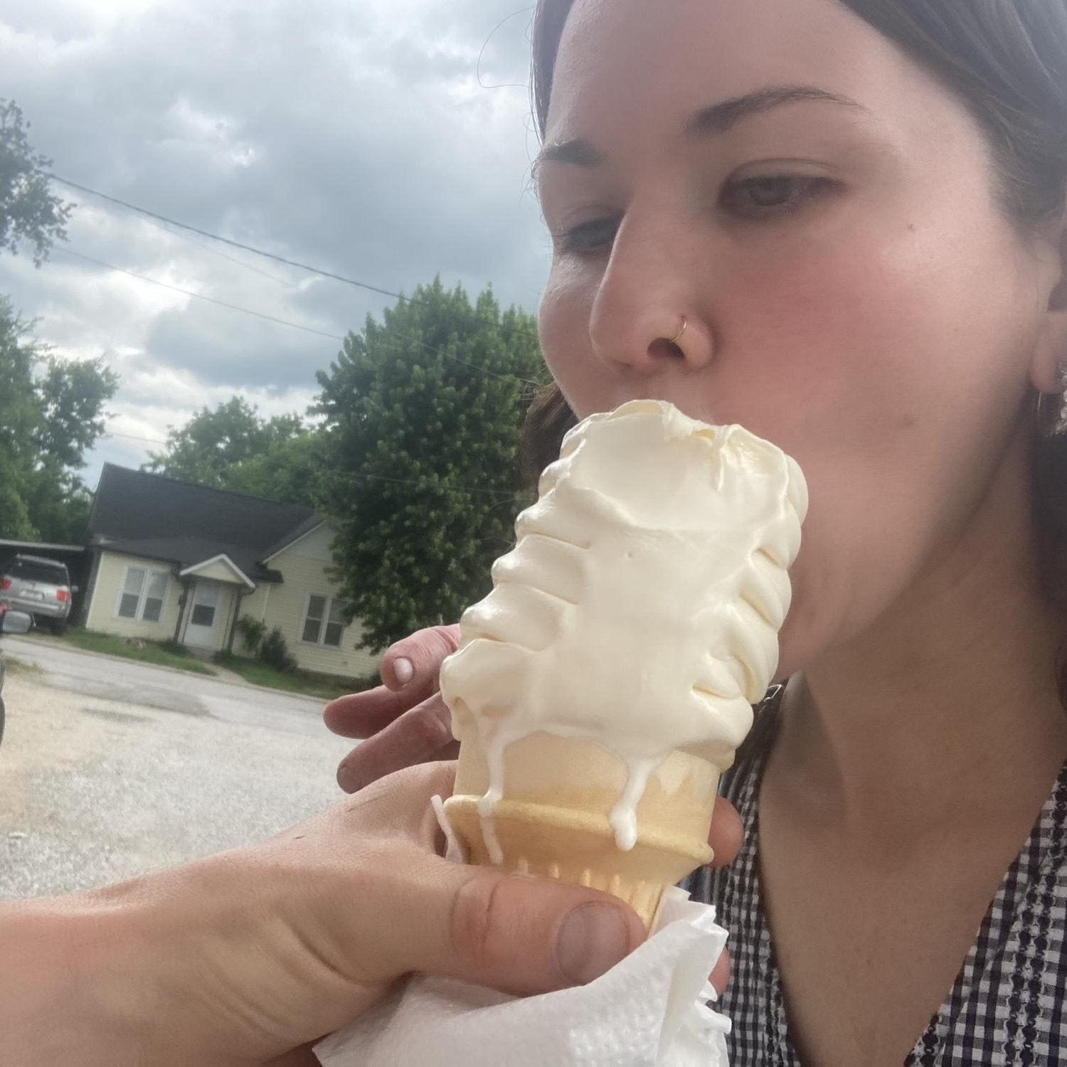 Ice cream at Garner's in Berryville