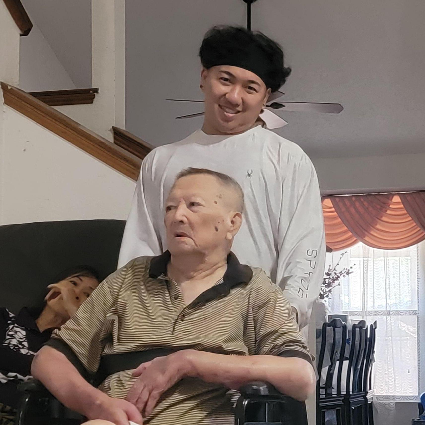 Spending time with his future father in law!!