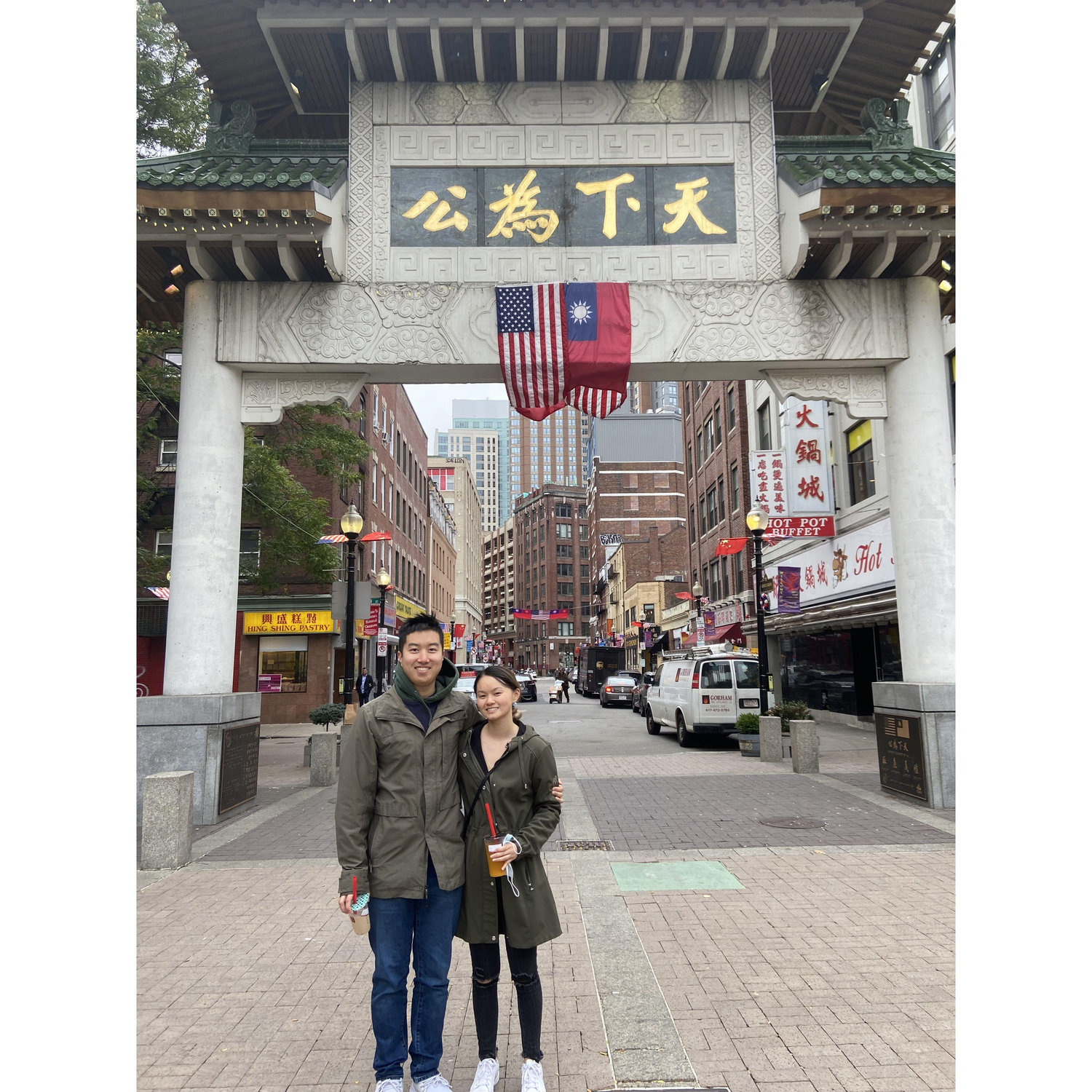 Our first trip together in boston