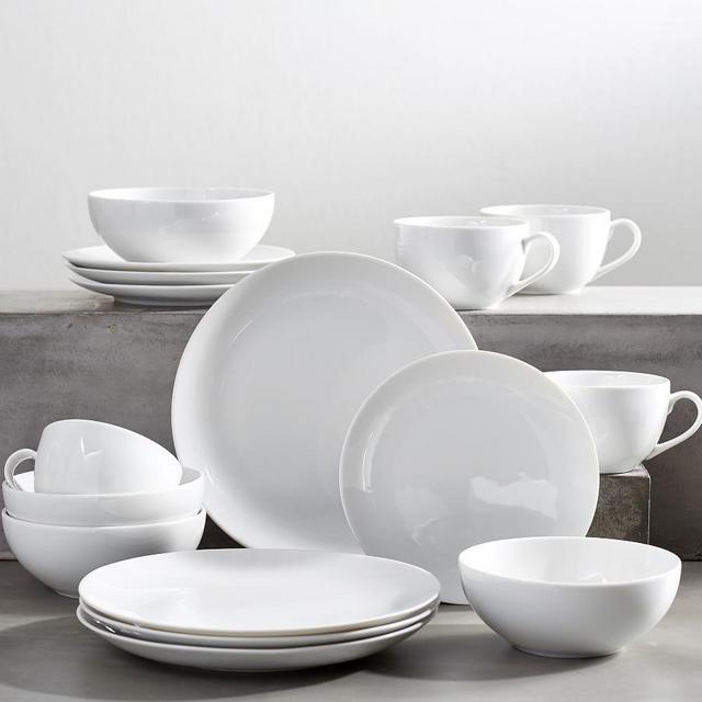 Classic Coupe Dinnerware 16 Piece Set - Cereal Bowl