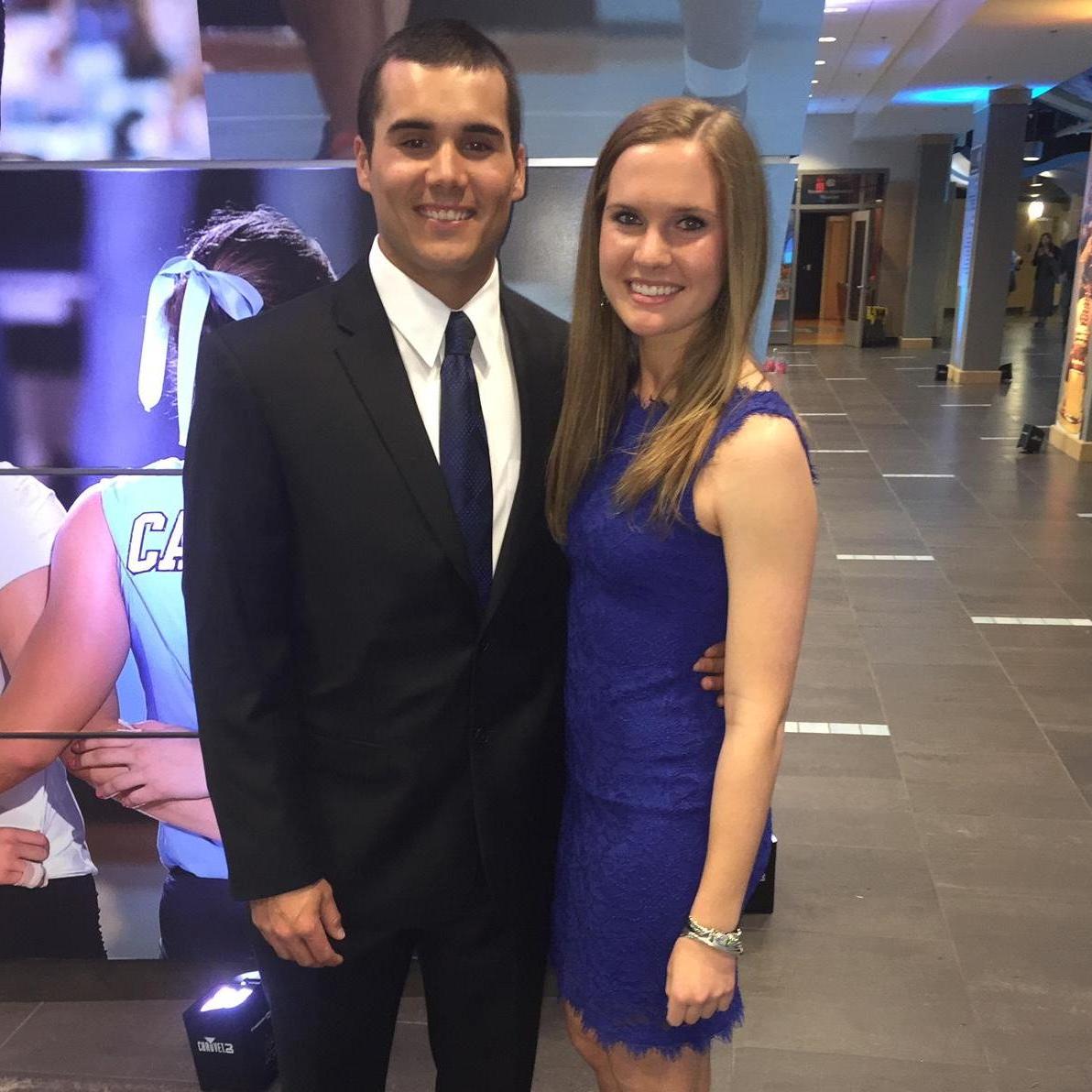 Our first instagram picture after the Rammys award show at UNC. Spring 2015