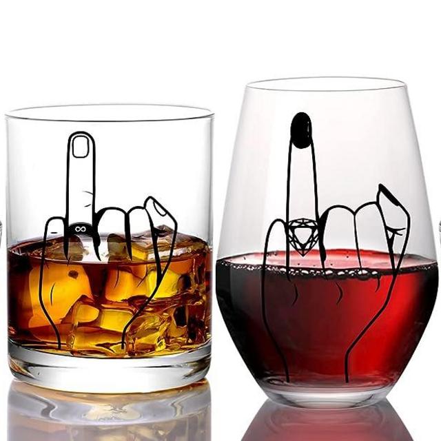 Wedding Gift for Couples - Funny Engagement Gifts,Unique Bridal Shower Gift,Bride and Groom Shot Glasses,Gift for Mr and Mrs,Newlywed,His and Hers Gifts(mrmrs)