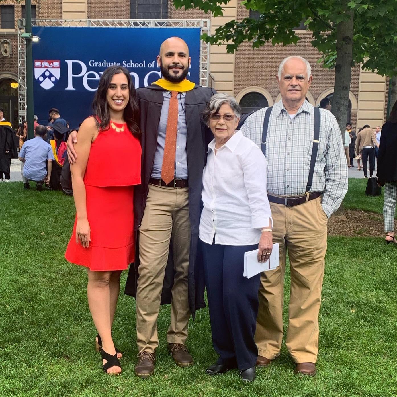 Luis' UPenn Graduation. Philly, May 2019.