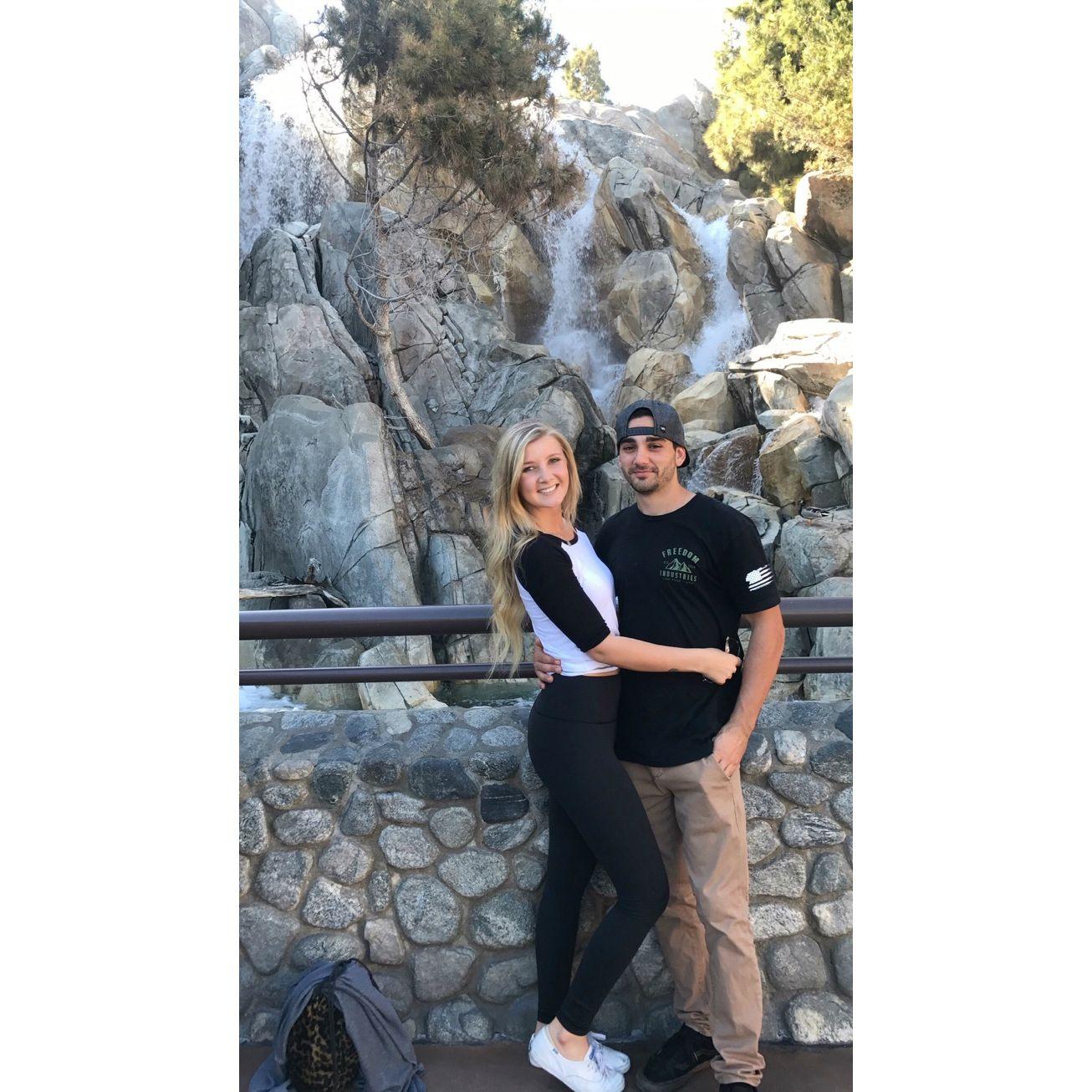 Disneyland was always our special place...we would go to Disneyland after class in High School to see the firework show.