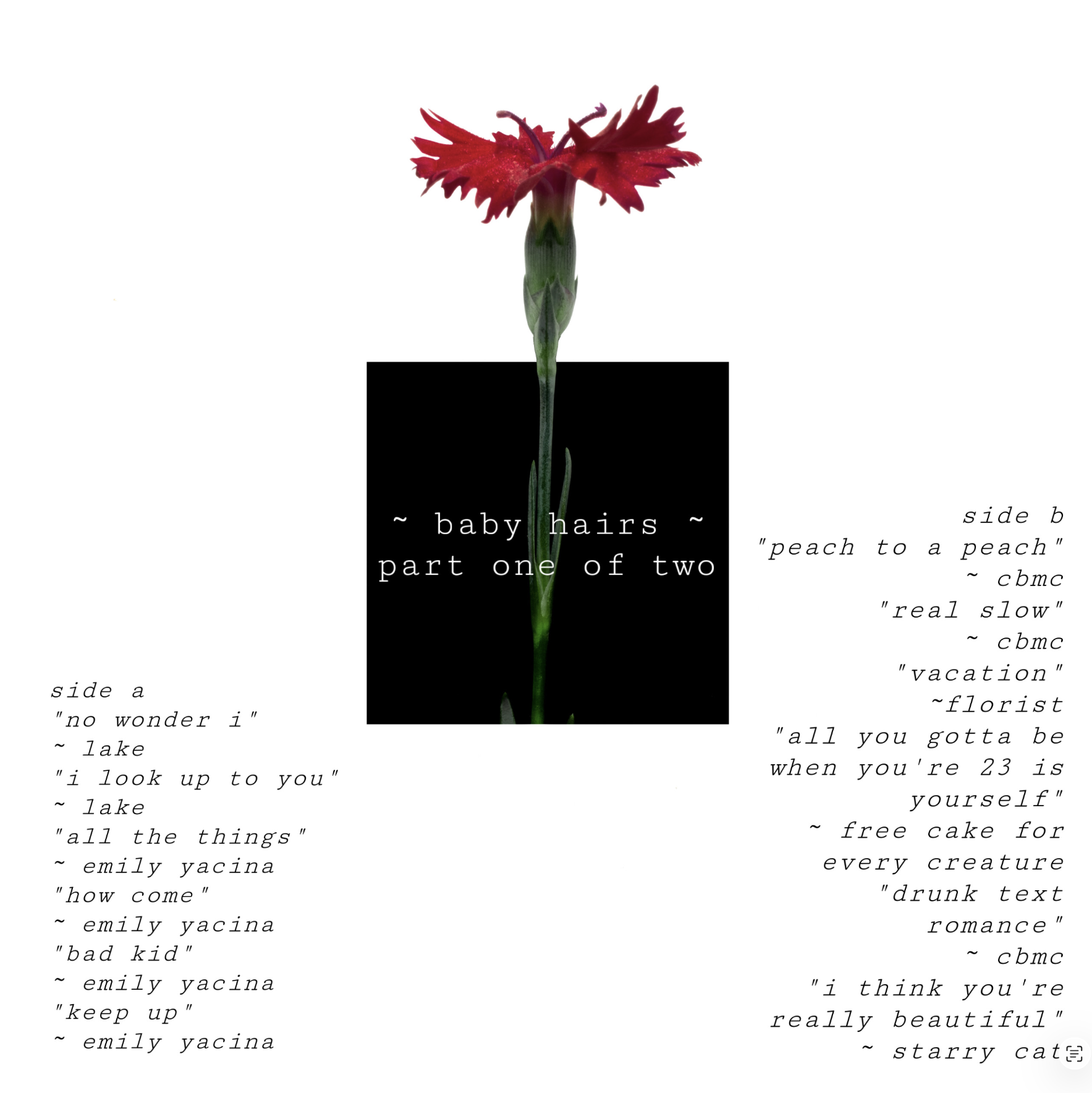 Listen to the first playlist Nathan made Mariel here: https://open.spotify.com/playlist/3hfN1hP5WHFakYI4qqpydu?si=_sw4AwllQKuPRs1R46p2vA&pi=s-kcy0N8R9ayP