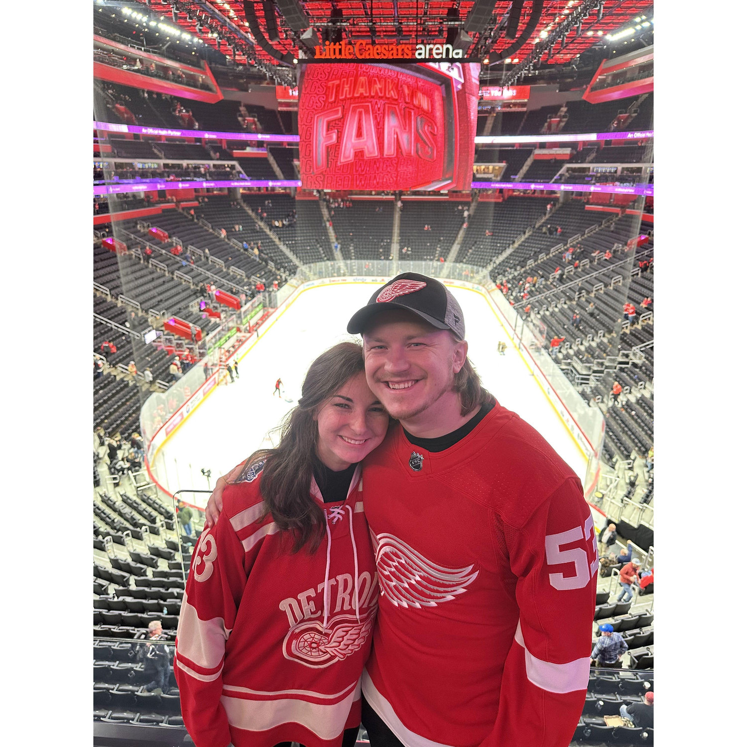 first Red wings game!