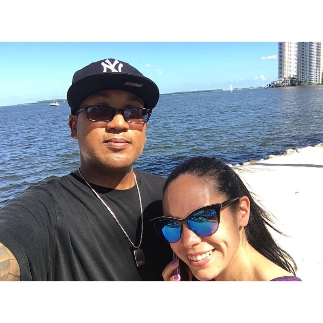 Wknd getaway at Biscayne Bay in Miami
July 2016