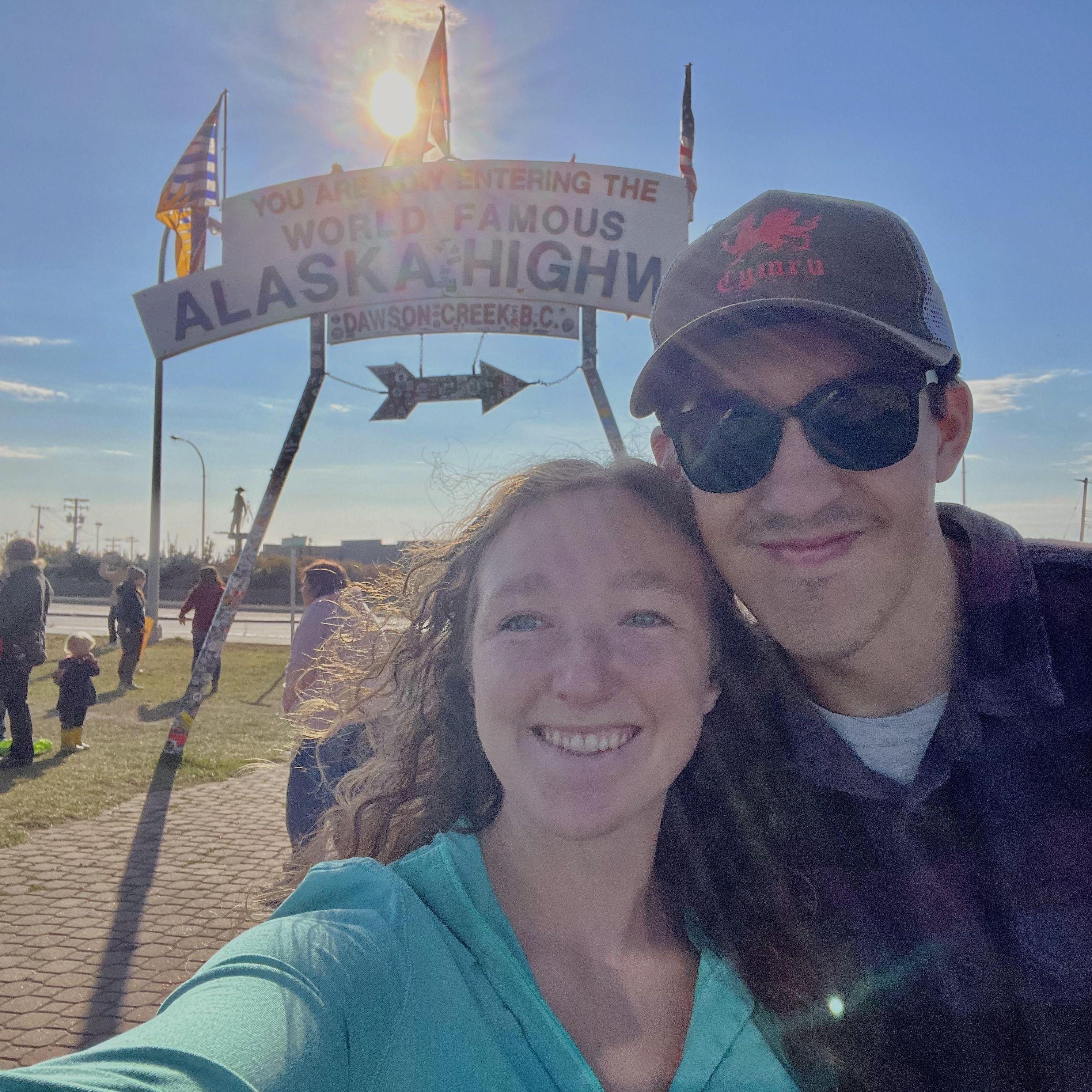 Road tripping from WA -> AK to move in together!