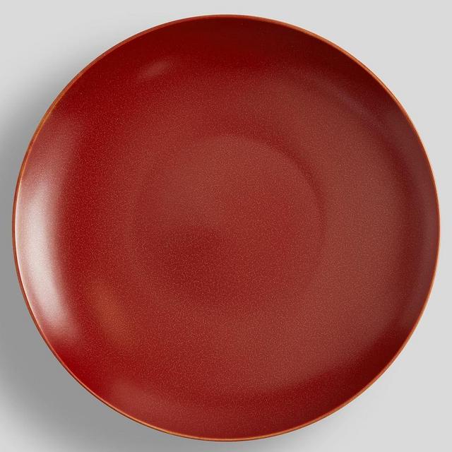 Mason Stoneware Dinner Plates, Set of 4 - Red