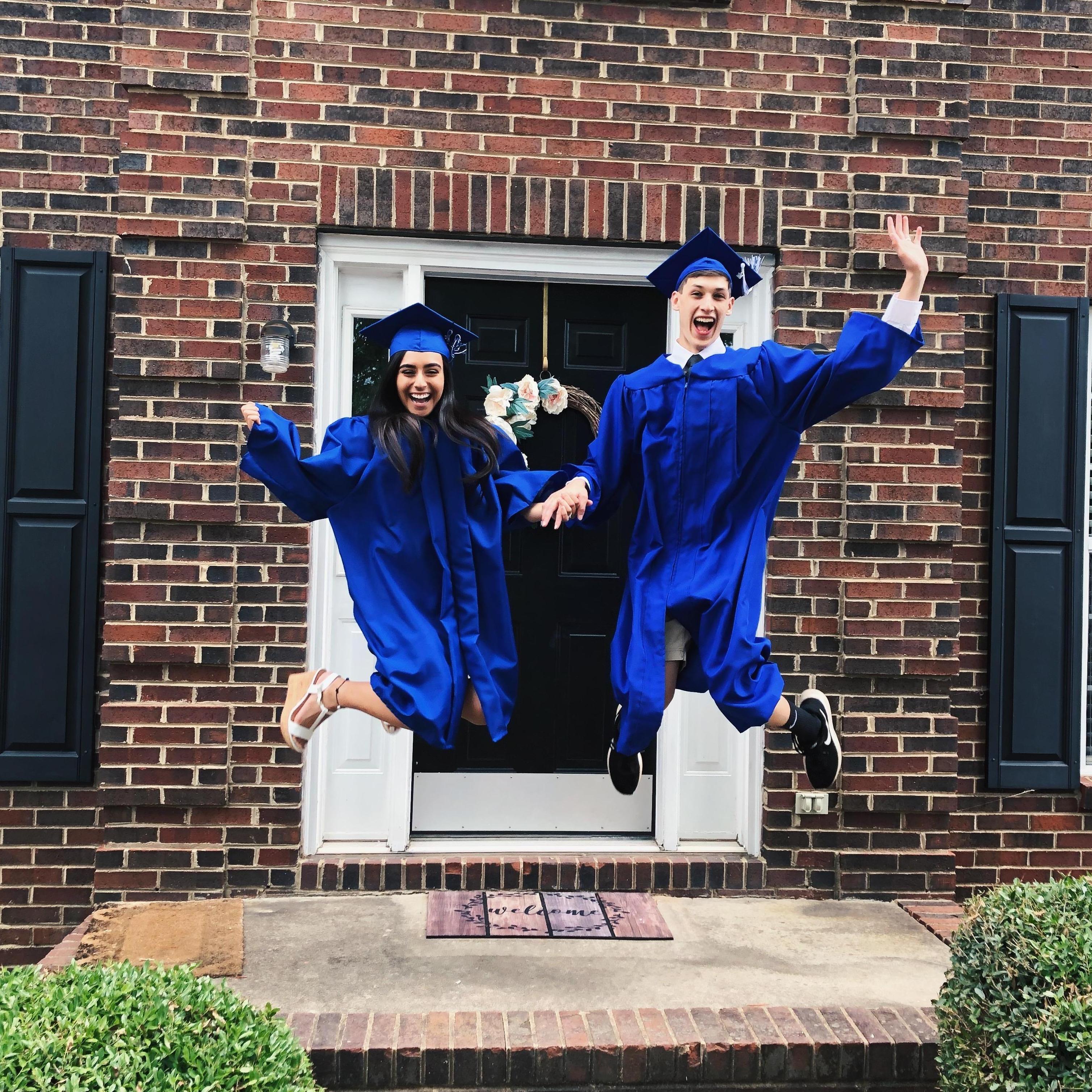 We graduated high school! May, 2019