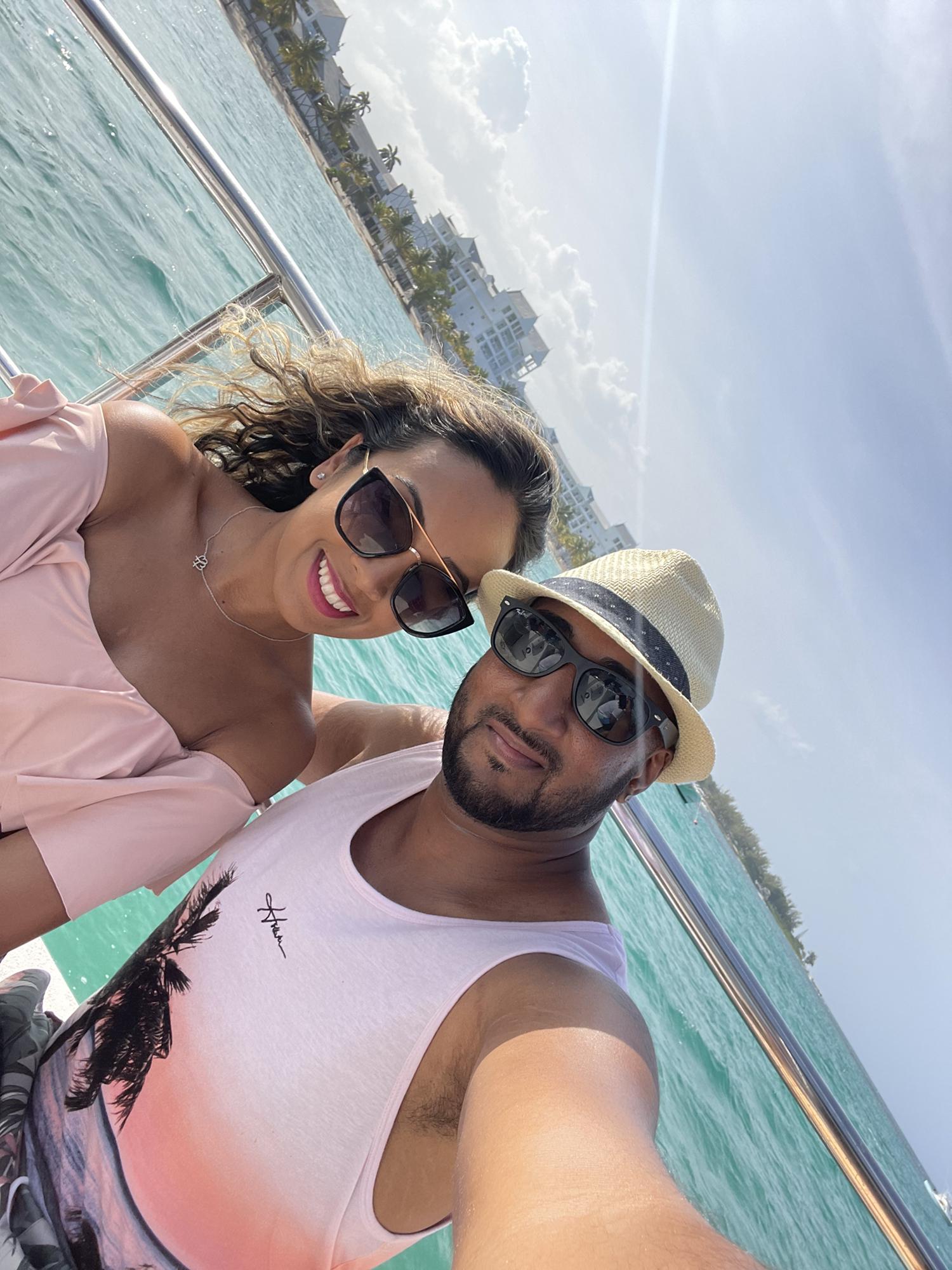 On our way to do some snorkeling in beautiful Ocho Rios, Jamaica.