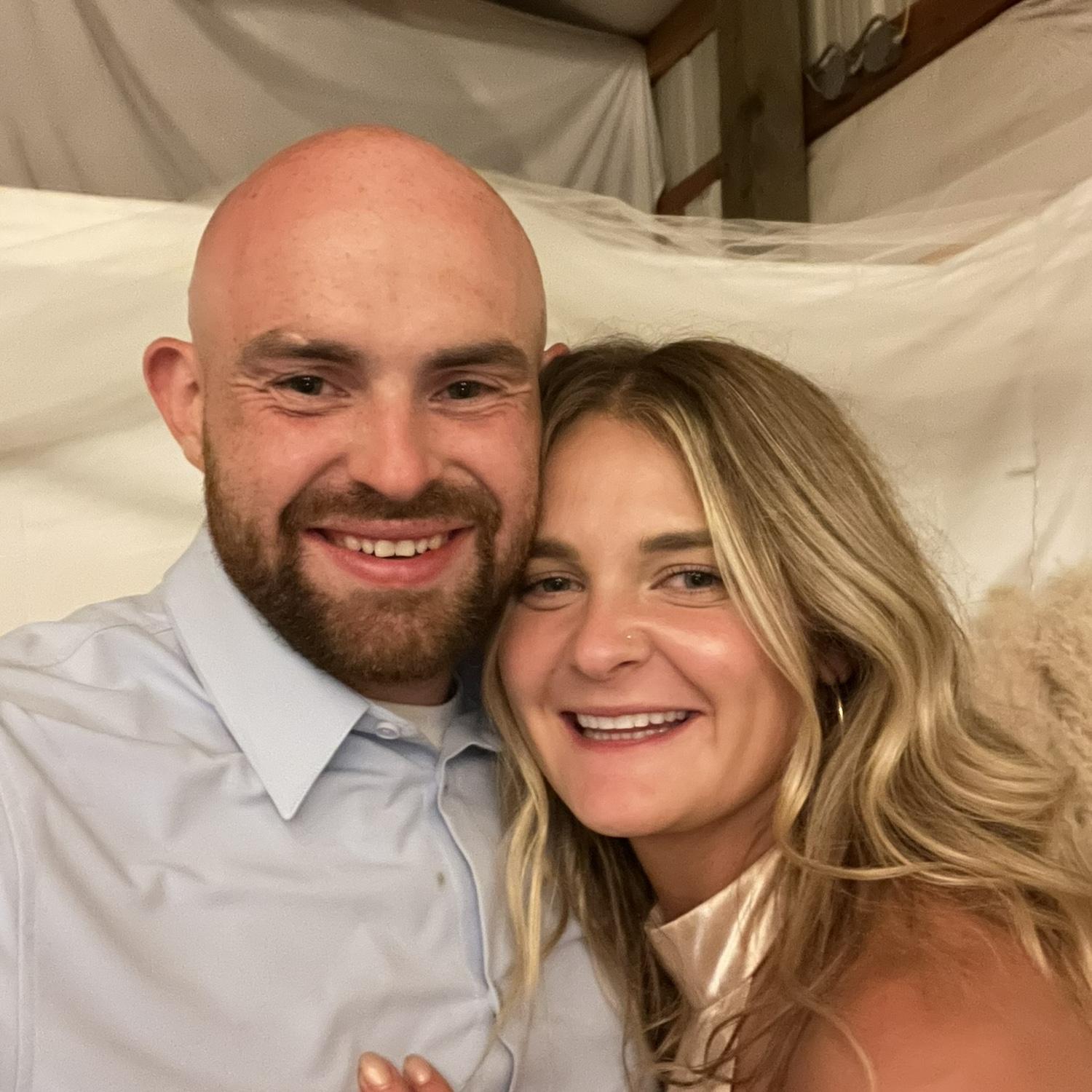 First date weekend continues at Allie's cousin's wedding.
