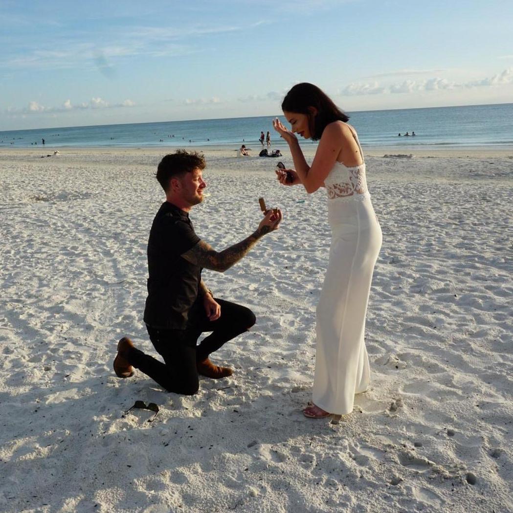 When Gabe popped the question