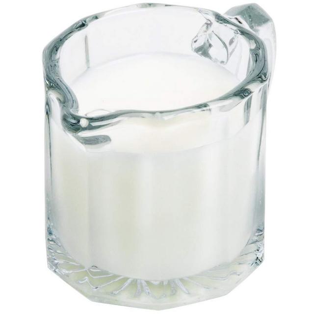 Classics Collection Glass Creamer for Coffee & Tea or Maple Syrup Serving 2.5 oz