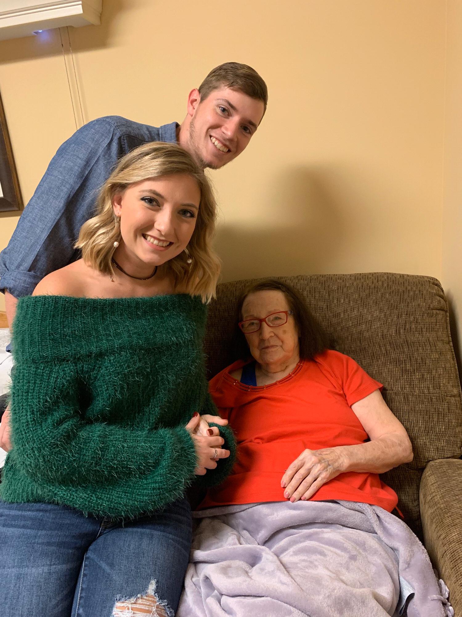 Christmas 2018 with Mema Betty