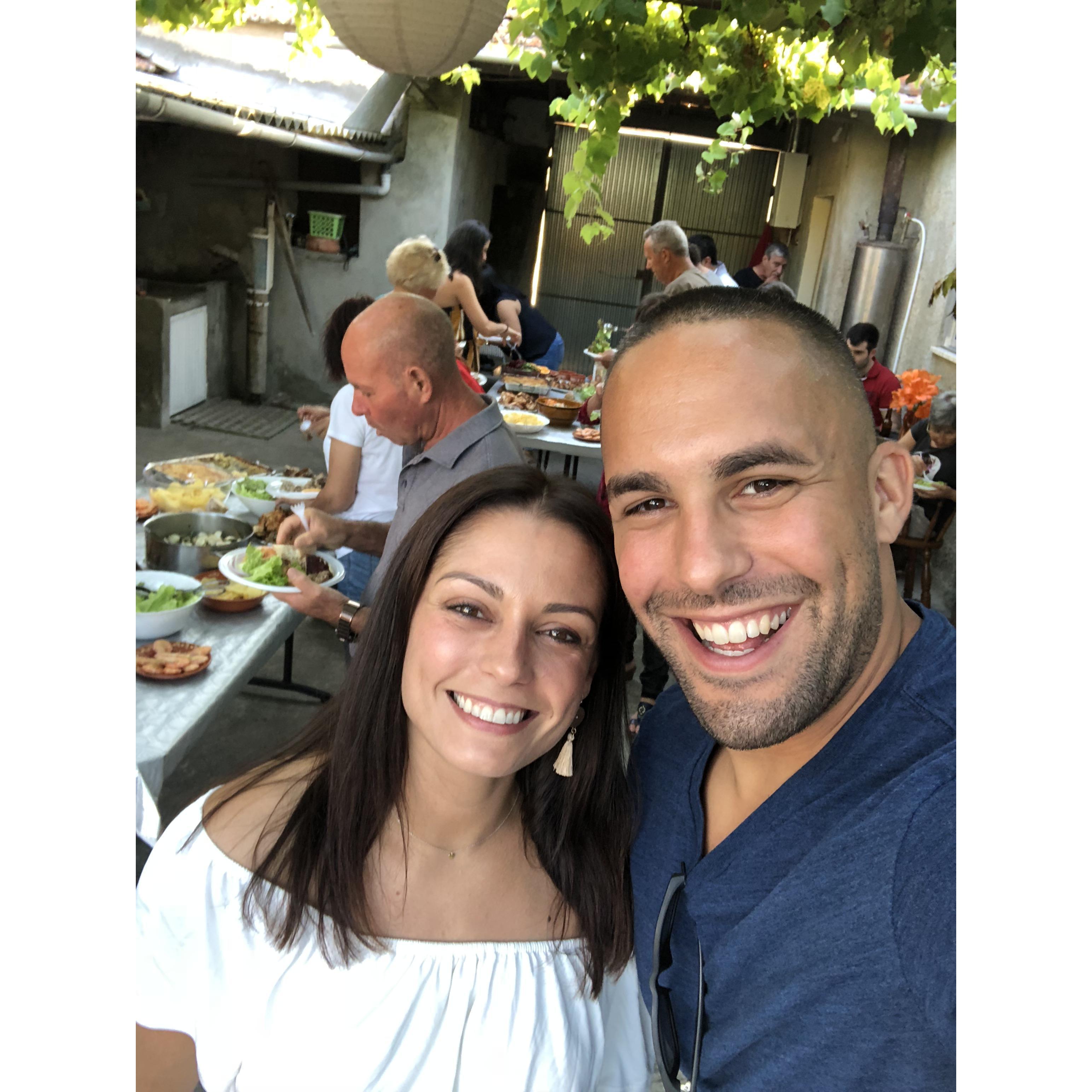 Our welcome party in Portugal!