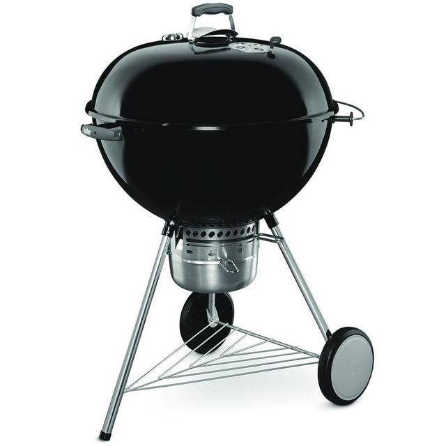 Weber Weber Original Kettle Premium 26-in Black Kettle Charcoal Grill 16401001